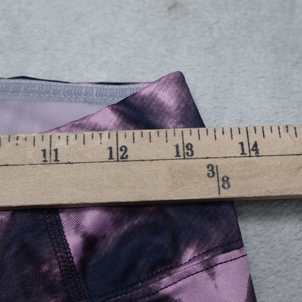 Patagonia Leggings Womens Medium Rose Geometric Capilene 1 Silkweight Yoga 26x30 - Picture 6 of 12